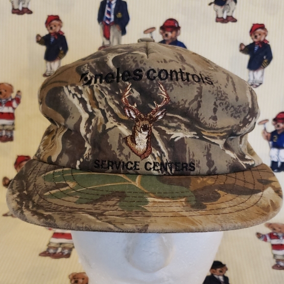 vintage camo hat